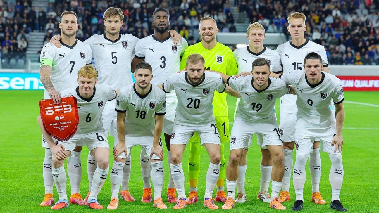 zdjęcie drużyny dla Austria