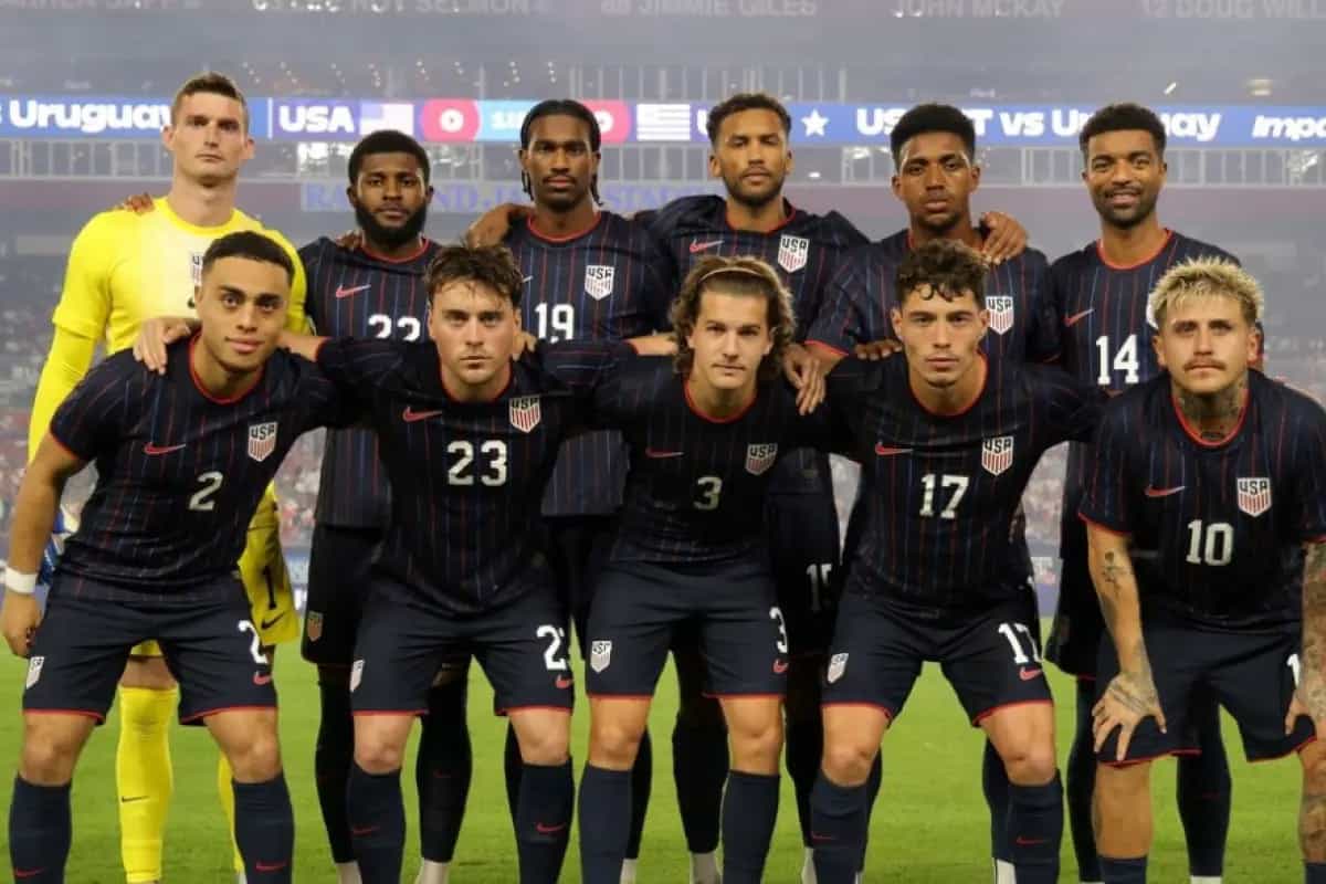 zdjęcie drużyny dla USA